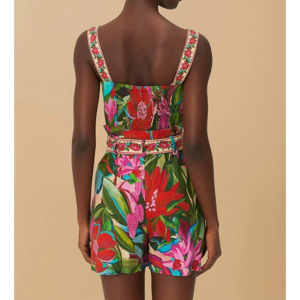 NEW FARM RIO jardin de rev romper in multicolor - Picture 3 of 3